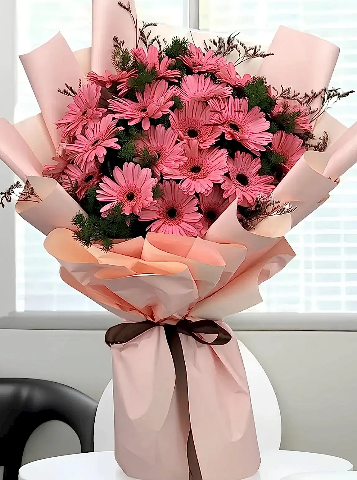 Mor Gerbera Buketi