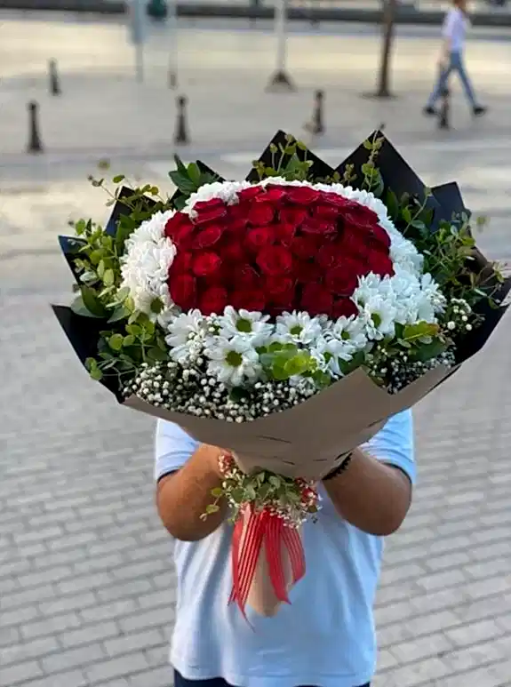 41 Adet Gül Ve Papatya
