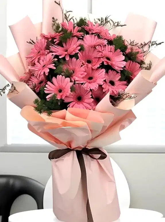 Mor Gerbera Buketi
